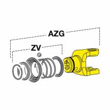 Obrázek k výrobku 32981 - Vnější vidlice AZG 100 E 1 3/8-6 10.83.40