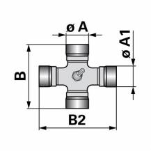 Obrázek k výrobku 35271 - Vnější vidlice Power Drive AGCC P480 1 3/8-6 35.10.330