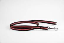 Obrázek k výrobku 75867 - Vodítko pogumované s uchem a výstražným proužkem - Oranžová