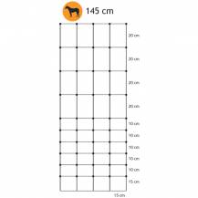 Obrázek k výrobku 35499 - Vodivá síť pro koně JUMBO, výška 145 cm, délka 50 m, 2hroty