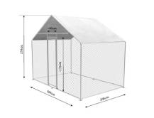 Obrázek k výrobku 125990 - Výběh pro drůbež ZM 3x2x2,45m