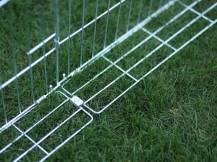 Obrázek k výrobku 126000 - Výběh pro králíky, hlodavce a drůbež KERBL 82825, 230x115x70 cm