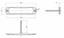 Obrázek k výrobku 63126 - Výstražné zábleskové LED světlo/maják, 12-24V, 10W