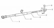 Obrázek k výrobku 10155 - Zajišťovací kolík s řetízkem 19mm