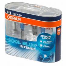 Obrázek k výrobku 59527 - Žárovka 12V 55W, H7, PX26d (krabička 2 ks) modrá, OSRAM