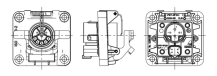 Obrázek k výrobku 62674 - Zásuvka 9P/12V «ISOBUS (IBBC)