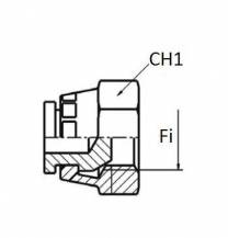 Obrázek k výrobku 59131 - Zátka hydraulického vedení - samice 1"1/4"