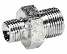 Obrázek k výrobku 58895 - závitový adaptér BSP x BSP 3/8" / 1/2"NPT / 39 mm