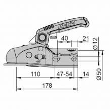 Obrázek k výrobku 60040 - Žehlička vleku AK161