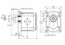 Obrázek k výrobku 54763 - Zubové čerpadlo GR2, 8,2 ccm levotočivé